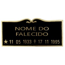 Placa sem Foto como Friso Trabalhado